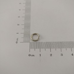 Riņķi 6 mm niķelis, 20 gab